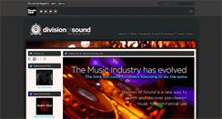 Desktop Screenshot of divisionofsound.com